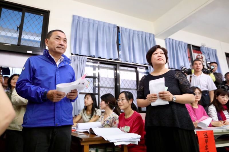 友宜表示，這次選舉到目前為止讓他學到很多 圖：侯友宜辦公室/提供