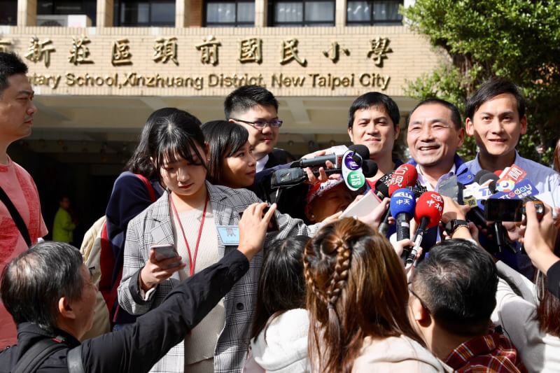 侯友宜表示市民滿滿的祝福就是他的幸運物， 圖：侯友宜辦公室/提供