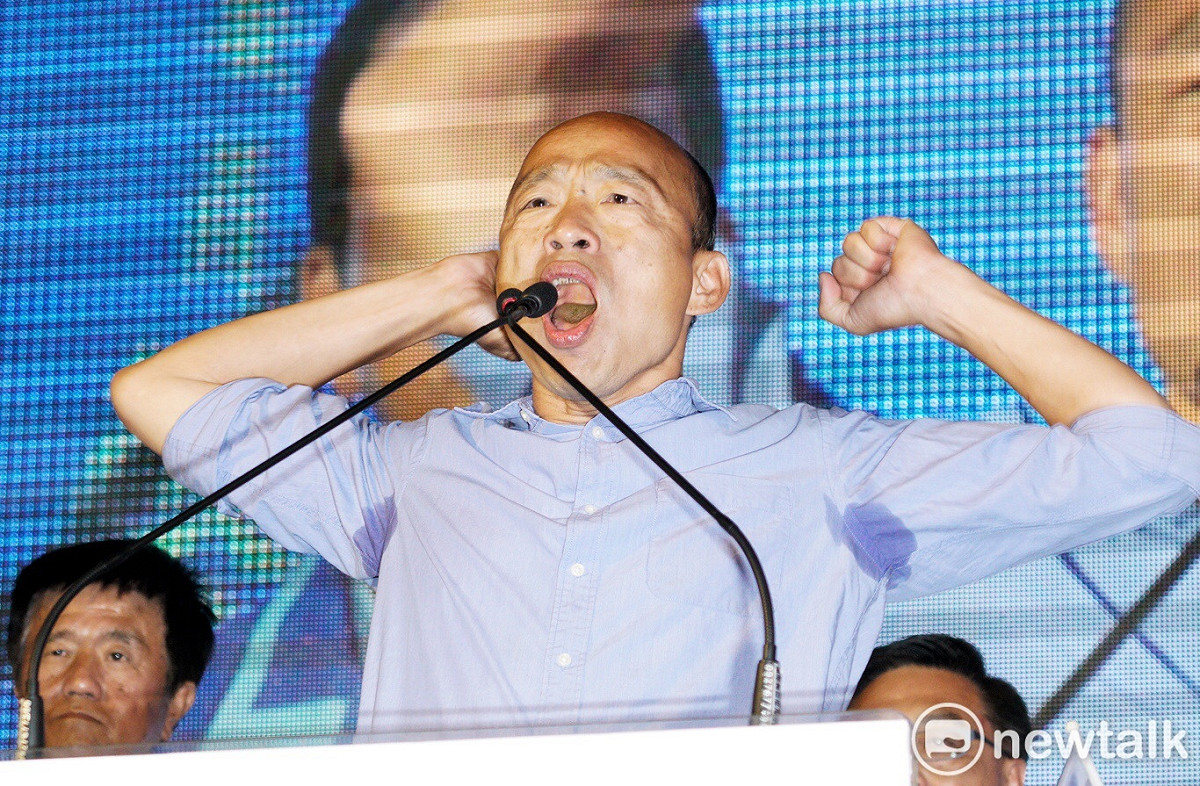 國民黨高雄市長當選人韓國瑜。 圖：張良一／攝（圖為資料照片）