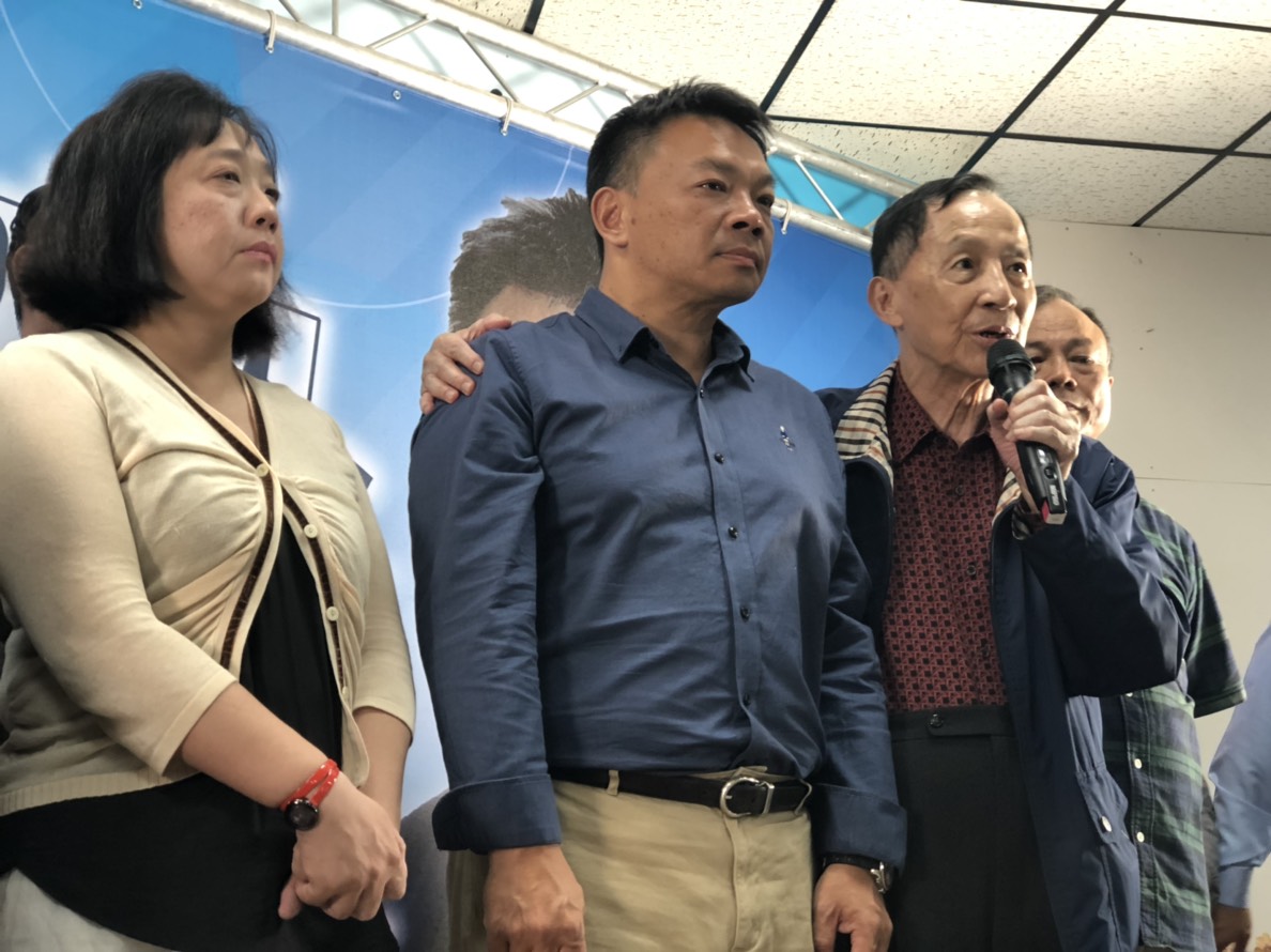 2018地方縣市長選舉，國民黨台南巿長候選人高思博落敗，他說是他自己努力不夠。 圖：黃博郎/攝