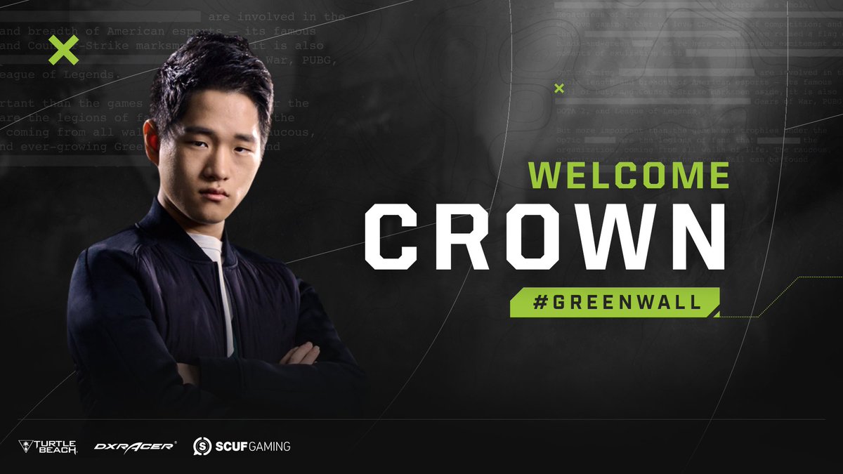 今（26）日韓國戰隊GEN.G前中路選手「Crown」李民晧也找到了新家，他將加盟北美戰隊OpTic Gaming（OPT）。 圖：翻攝自 OpTicLoL  官方推特