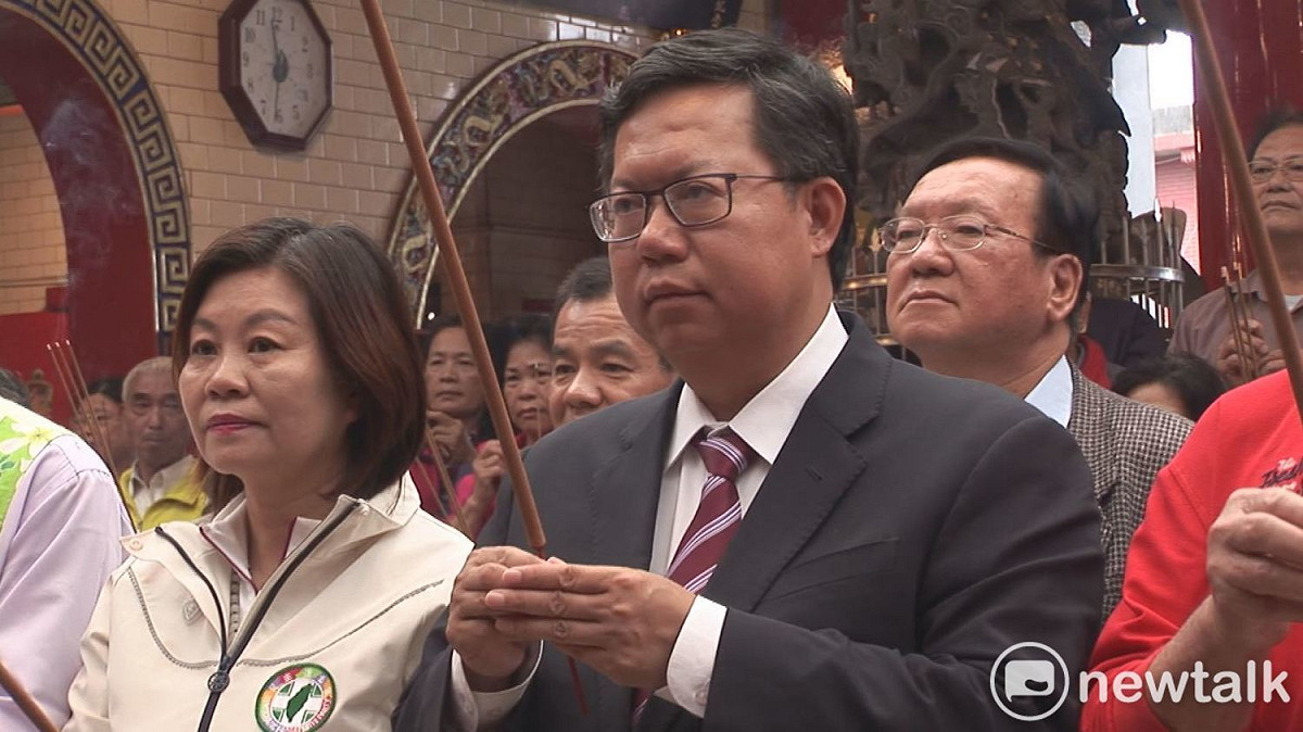 鄭文燦表示，12月中旬前要把明年桃園市預算審議完畢，至於黨務工作要等之後才會再跟黨內意見領袖商量。 圖：林昀真/攝