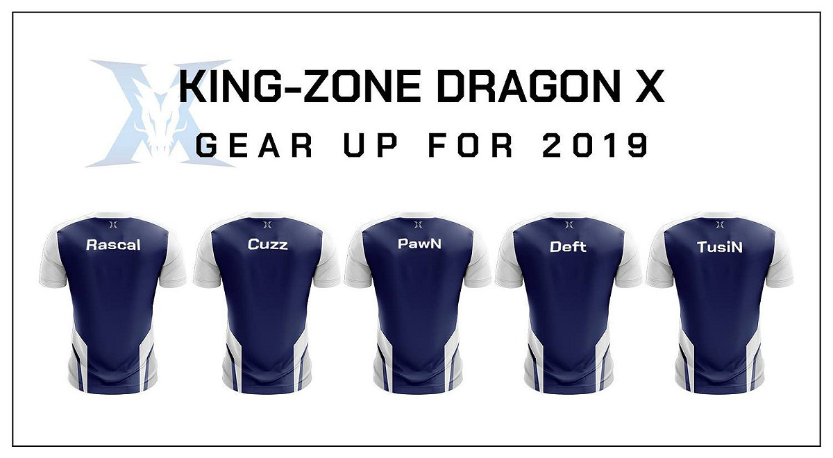 今（26）日韓國戰隊KING-ZONE DragonX（KZ）正式宣布迎來Deft，Pawn，和TusiN三位選手。 圖：KING-ZONE DragonX 粉絲專頁
