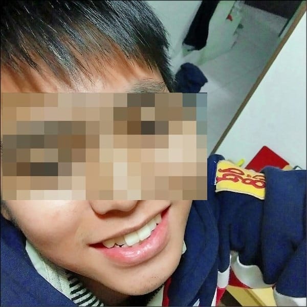 王黃冠鈞來自高雄，是警專35期畢業實務訓練生，10月20日才到楊梅分隊服務。 圖：翻攝自臉書