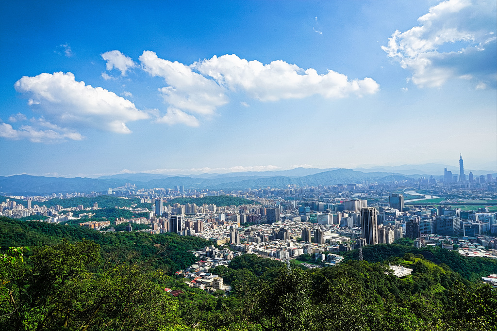 金面山親山步道登頂景色。 圖：取自台北旅遊網，高讚賢／攝