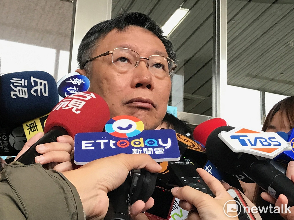 台北市長柯文哲。 圖 : 新頭殼資料照