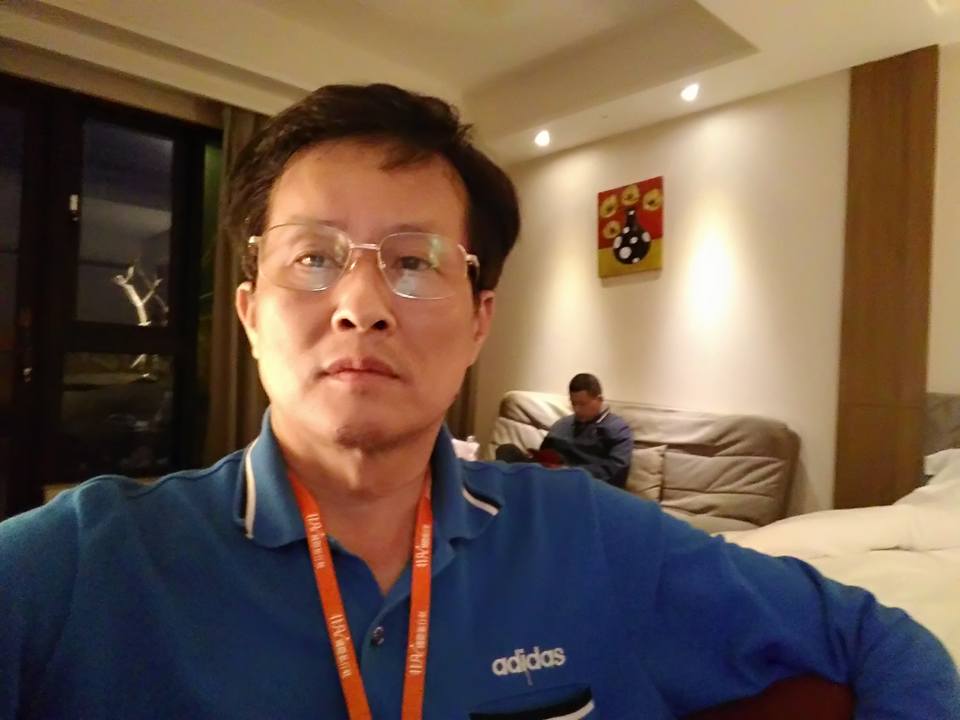 內定接任客家委員會主委黃永卿是政治素人，現年58歲，高雄美濃人，在韓國瑜選戰時期擔任義勇軍護衛隊指揮官。 圖：翻攝黃永卿臉書