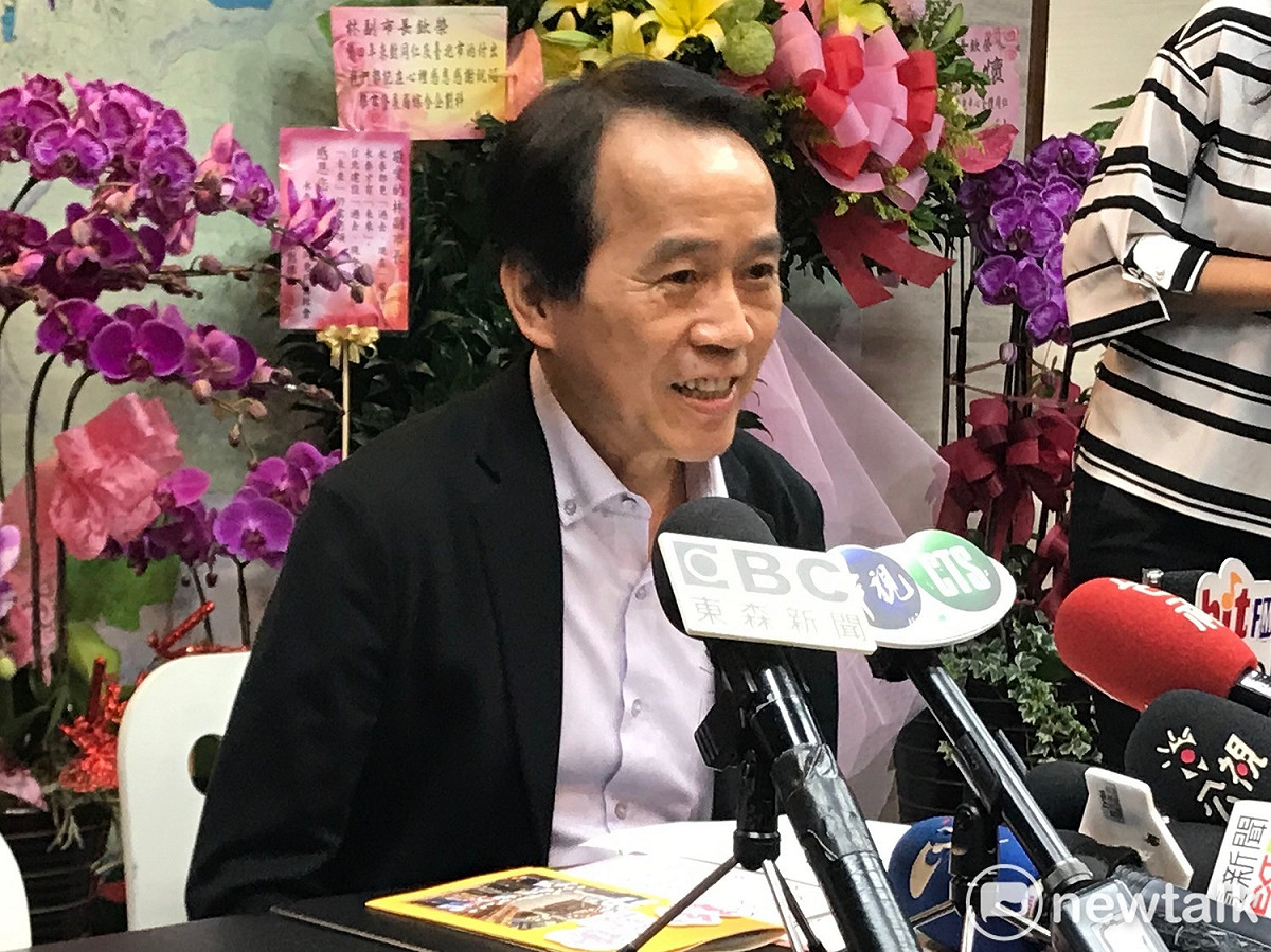 台北市副市長林欽榮。 圖 : 周煊惠 / 攝