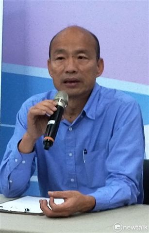 高雄市長當選人韓國瑜說，拚經濟成王道 圖：金名／攝
