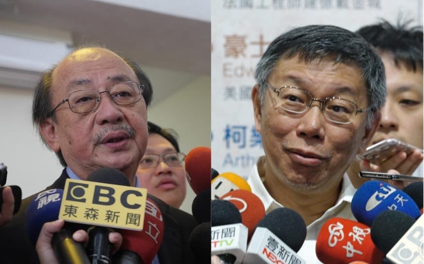 面對即將到來的台北市立委補選，傳出民進黨立院黨團總召柯建銘曾致電柯文哲，表達合作意願。 圖：新頭殼合成