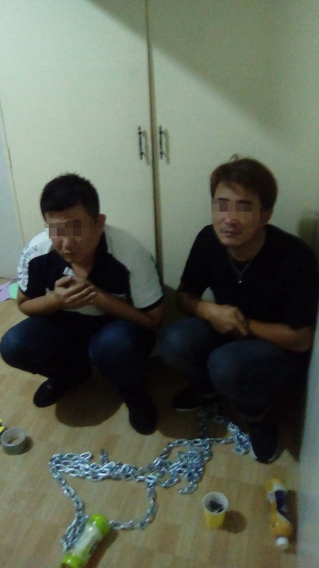 兩名台灣籍受害者。 圖：菲律賓警方/提供