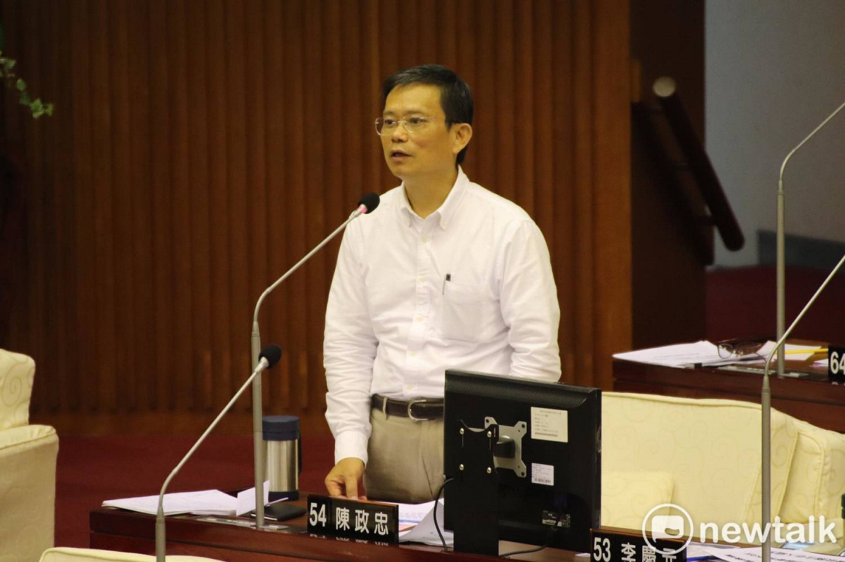 陳怡潔父親、無黨籍北市議員陳政忠。 圖：翻攝陳政忠臉書（資料照）