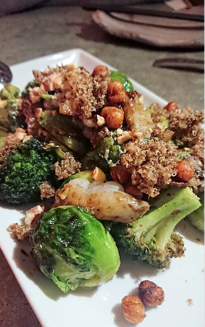 寅福主廚Steve Kuan設計的創意料理「Rabbit Food」。 圖：屏東縣政府／提供