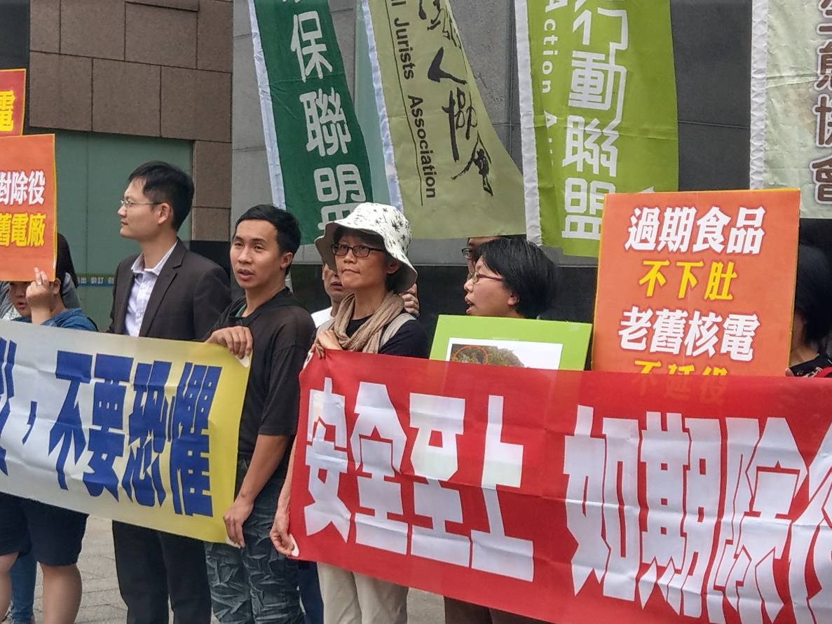 環保團體認為，存放高階核廢料的乾儲設施應要尋找安全的場所。（圖／記者陳俐穎攝） 圖／記者陳俐穎攝