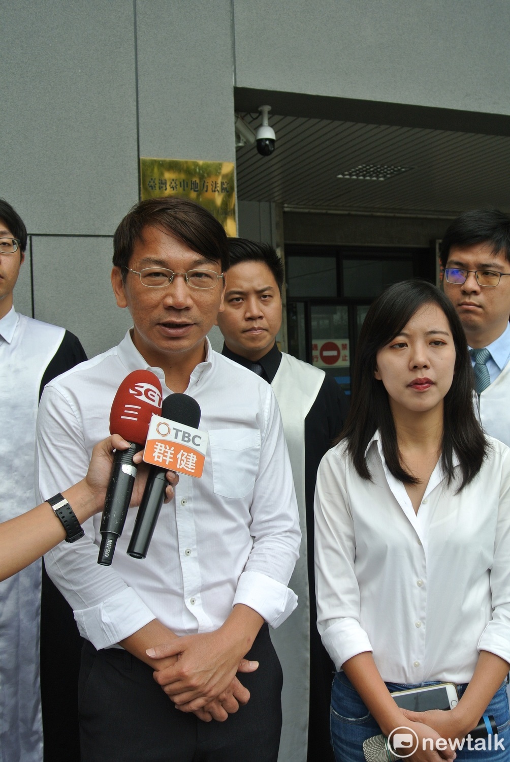 徐永明表示，時代力量會努力到本周五立委補選登記截止前最後一刻。 圖 : 唐復年/攝