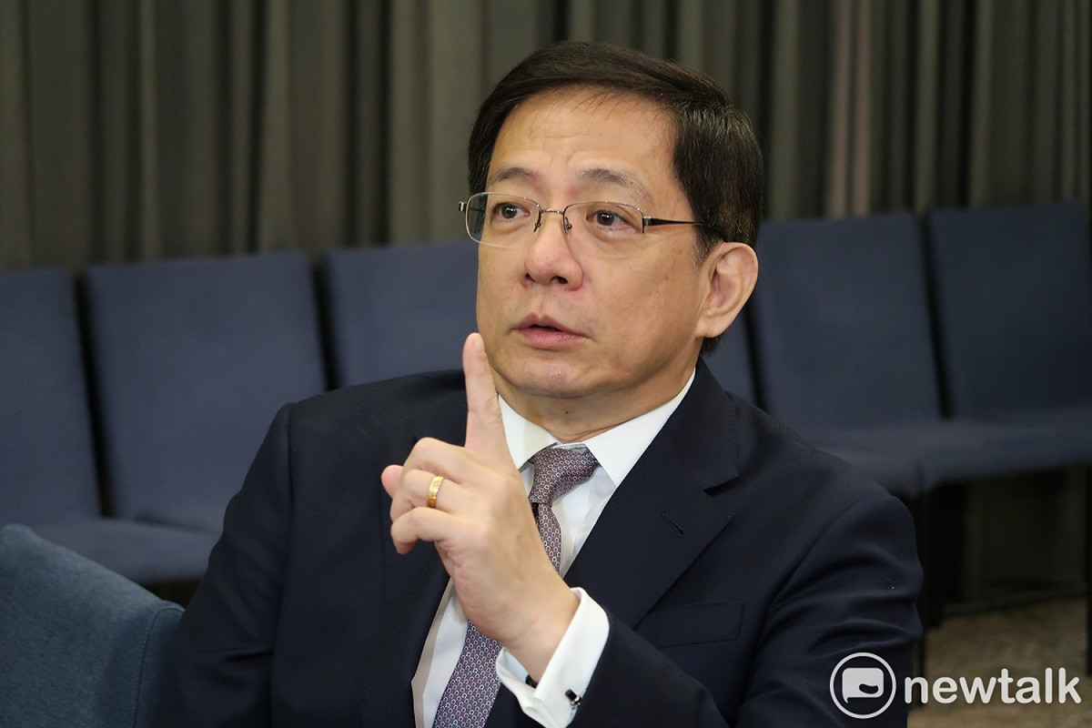 前國發會主委管中閔10日出席施明德回憶錄發表會。 圖：新頭殼資料照片