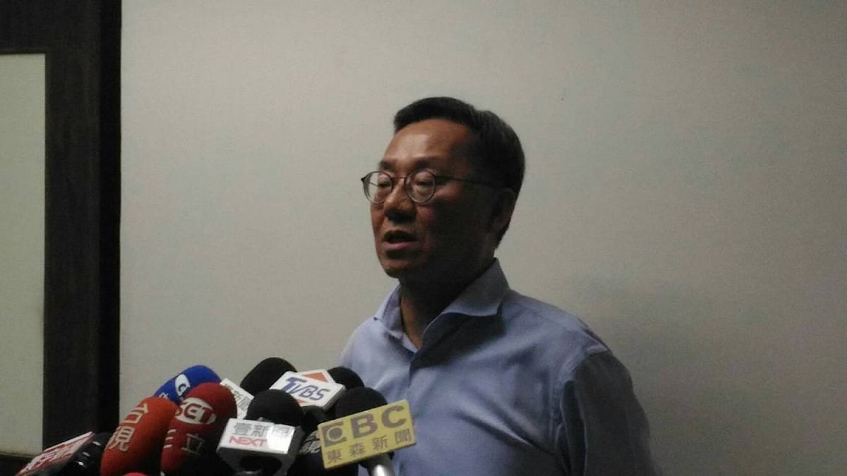 高市府秘書長趙建喬表示韓國瑜就職典禮邀請函14日前可全部寄出。 圖：孫家銘/攝