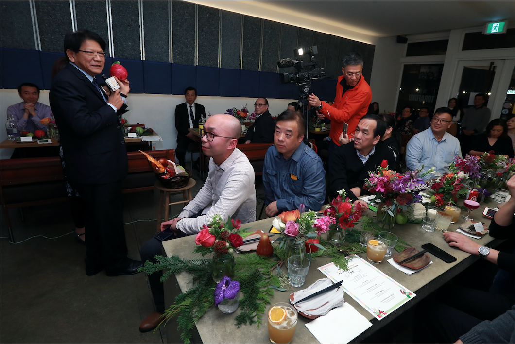 透過這次餐酒會的溝通交流，屏東縣政府更加了解加拿大當地消費者的喜好。 圖：屏東縣政府／提供