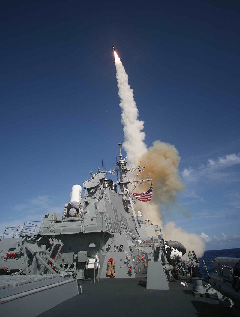 艦射型標準-3型飛彈。 圖：翻攝維基百科