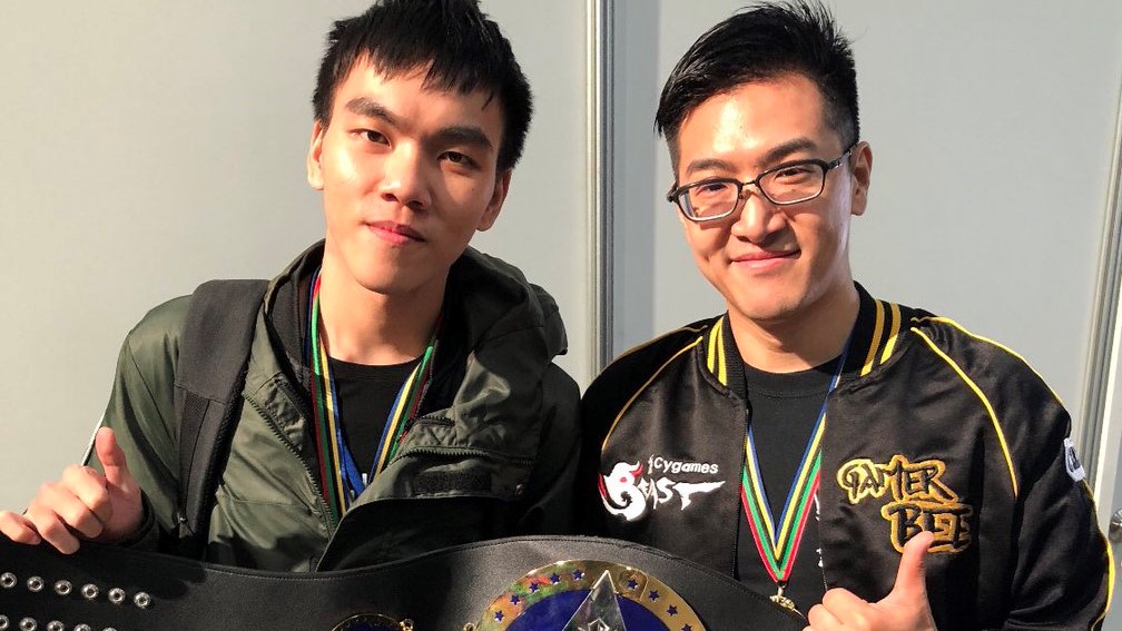 ZJZ曾家鎮（左）、小向Gamerbee（右）即將出戰卡普空盃LCQ最後資格挑戰賽。 圖：翻攝ZJZ推特