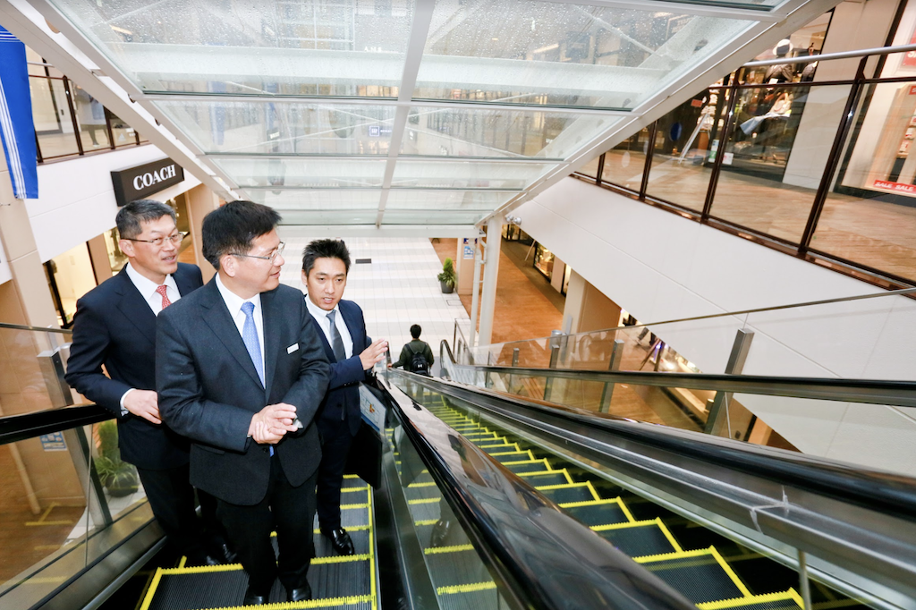 台中市長林佳龍表示，台中港三井OUTLET PARK的設立，將引發連鎖反應吸引更多投資進入海線，促進地方繁榮。 圖：台中市政府提供