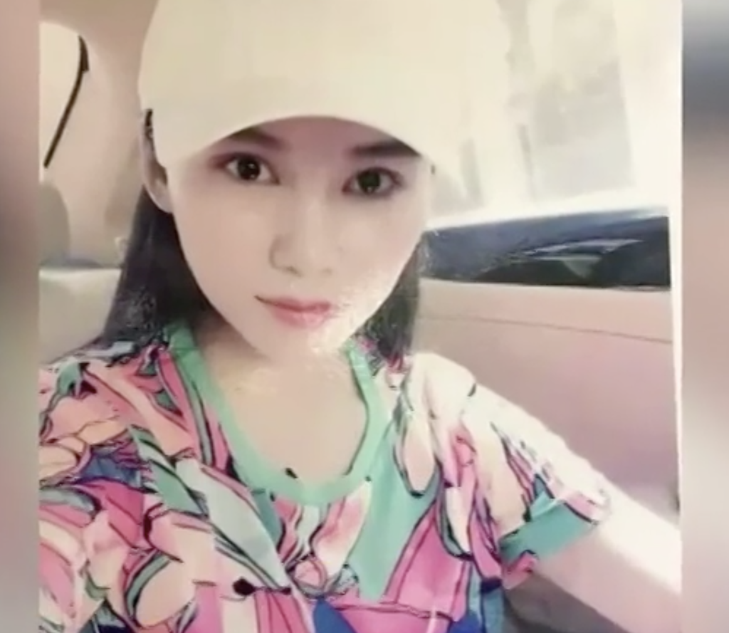安徽高顏值「美女老賴」朱麗麗在網路上爆紅。 圖／網易