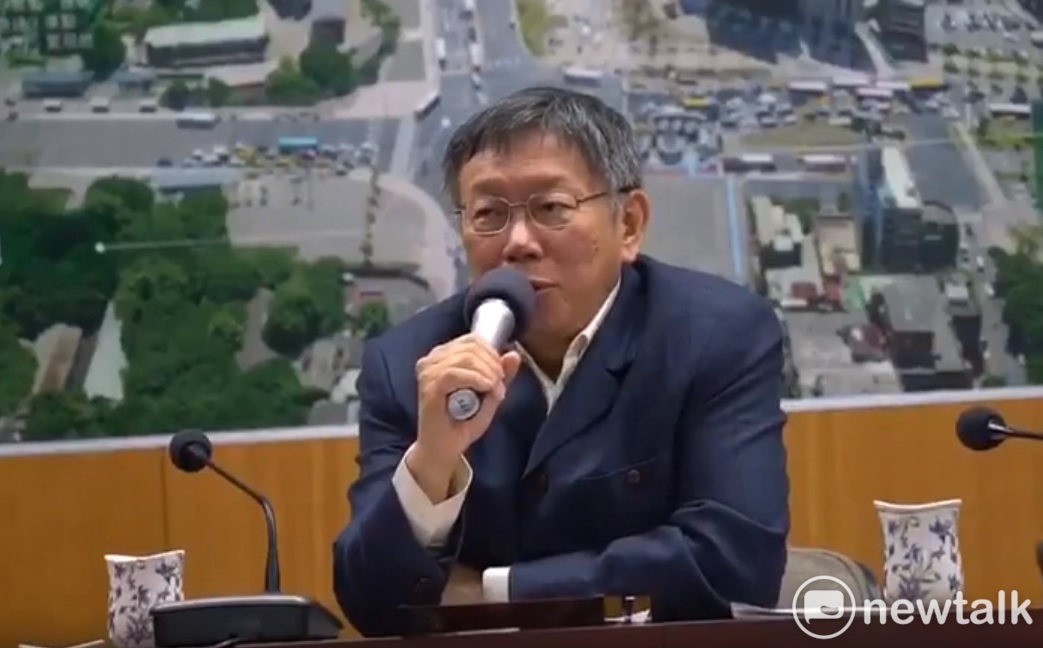 柯文哲昨在蔡柯會指出文化部的「工程進度緩慢」，今文化部發出聲明表示與事實不符。 圖：張良一／攝