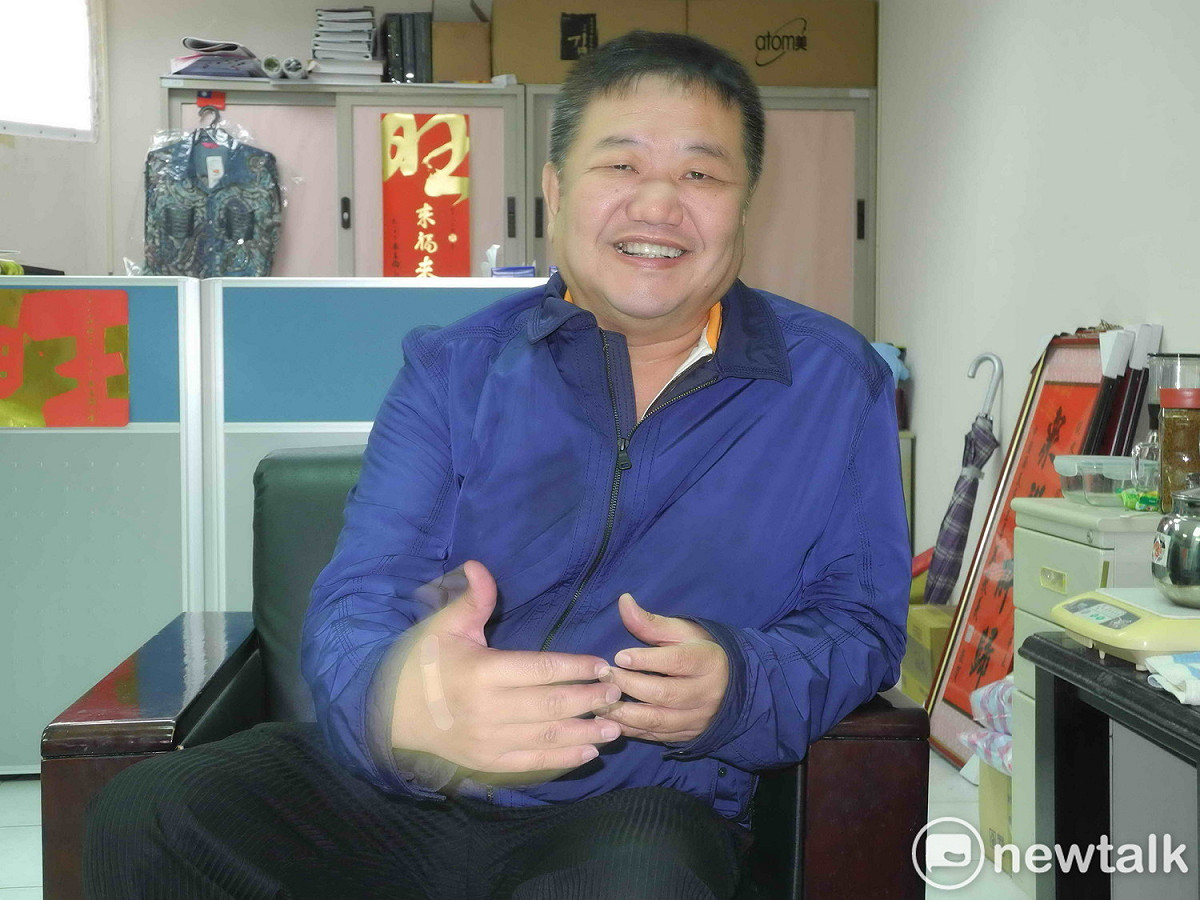 現任新北市議長蔣根煌。  圖：王峻昌/攝