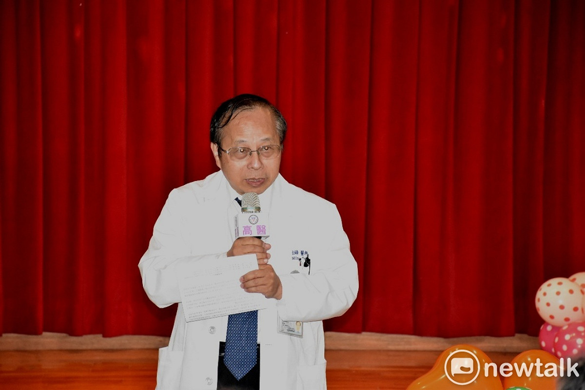 高醫院長侯明鋒表示高醫將持續照顧病友。 圖：孫家銘／攝（資料照片）