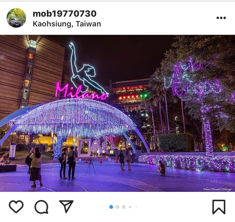 這座跳舞的芭蕾舞者的造型也很特別。 圖：翻攝自instagram mob19770730／開放權限