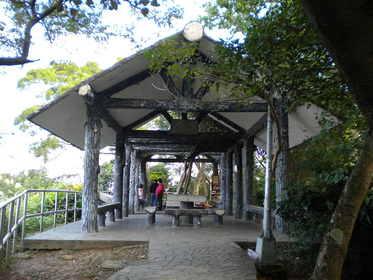 象山步道上的超然亭。 圖：台北市大地處／提供