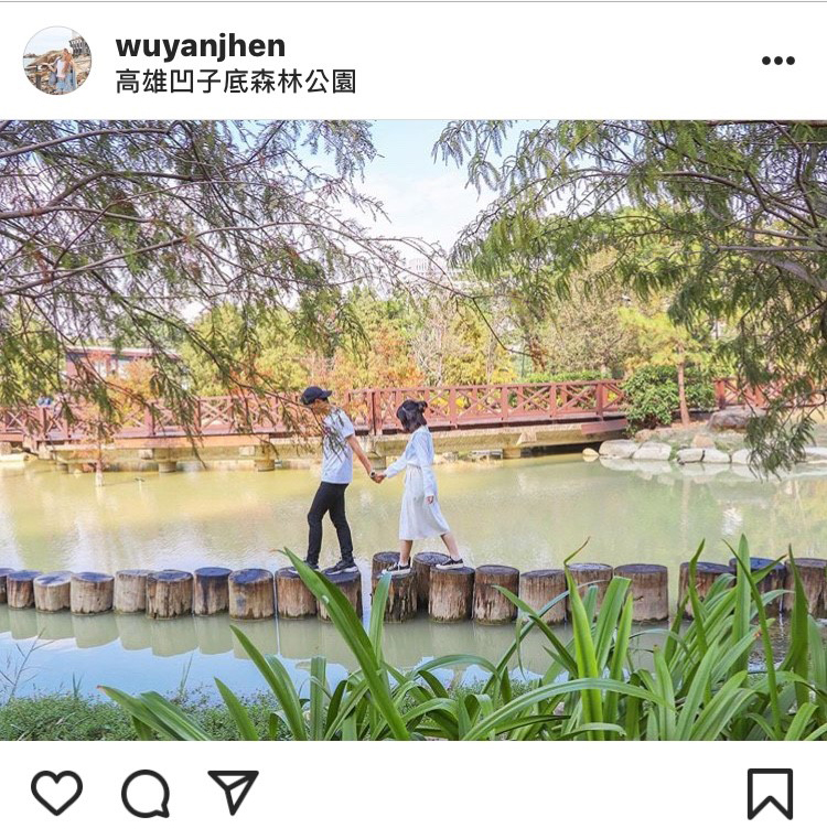 凹子底森林公園是交通相當便捷的景點。 圖：翻攝自instagram ／開放權限