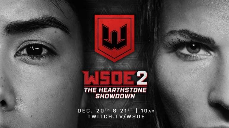 WSOE《爐石戰記》女子表演賽將在台灣時間21日與22日凌晨2點開打。 圖：翻攝WSOE官網