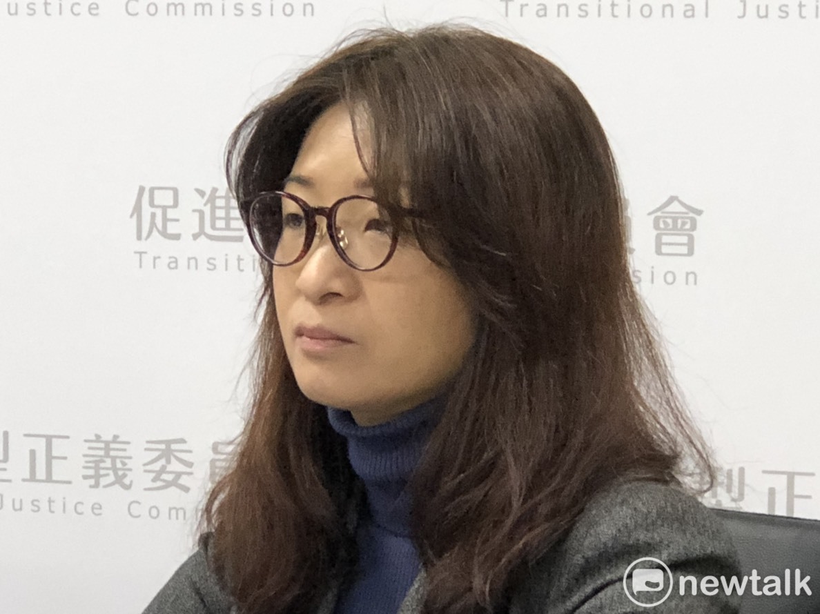 在重建社會信任的部分，主責的促轉會委員彭仁郁表示，促轉會與文化部人博館合作半年來做了專業療癒者的培訓，共有60位專業心理師、社工師。 圖：謝莉慧/攝