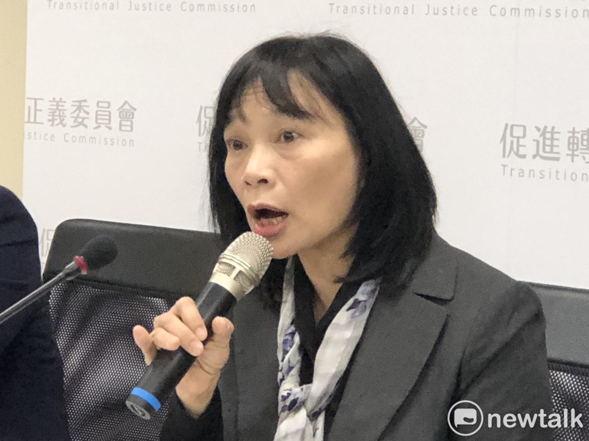 促轉會代主委楊翠昨（17）天提出促轉會前半年是「基礎準備期」的說法。 圖：謝莉慧/攝