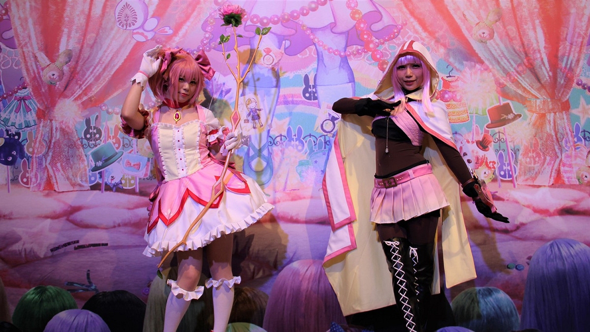 人氣動畫外傳RPG手遊《魔法紀錄 魔法少女小圓外傳》於今(19)日宣布繁中版正式上市。 圖：蔡幸秀/攝