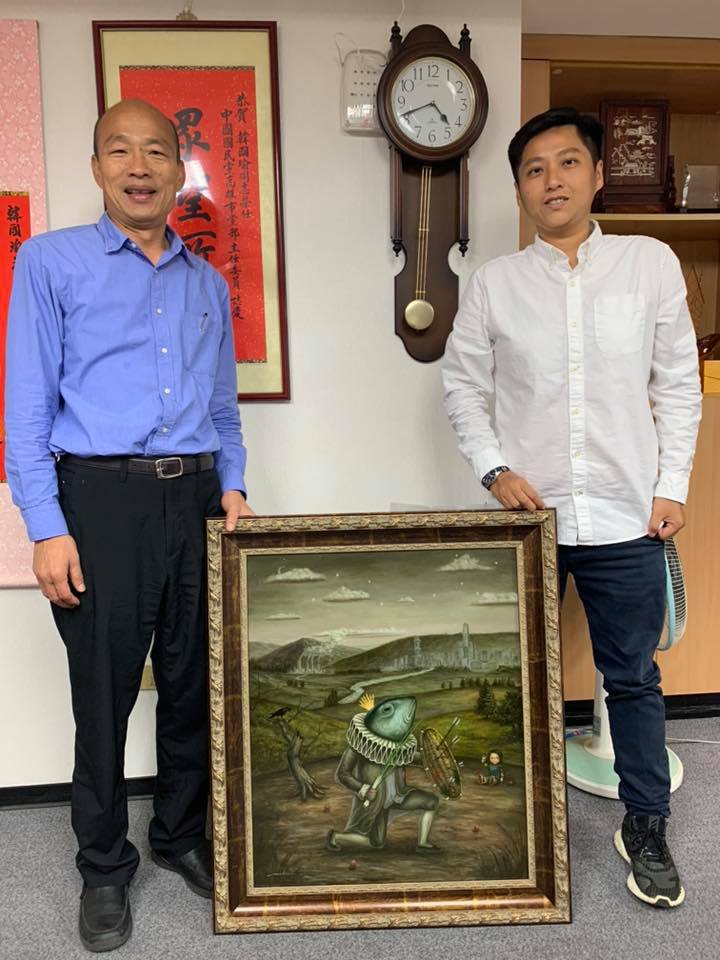準高雄市長韓國瑜昨日宣布，由曾因賄選被判當選無效的朱挺玗，擔任高雄市海洋局長，引發外界爭議。 圖：翻攝自朱挺玗臉書