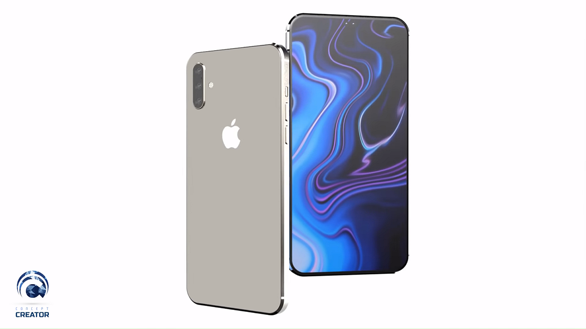 國外部落客發布 iPhone 11 預想示意照片。 圖／翻攝自 Concept Creator 的YouTube