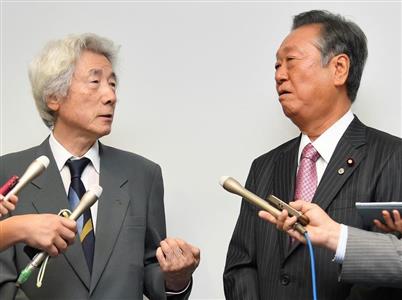前首相小泉與自由黨黨魁小澤相約要以「廢核」為選舉焦點，必能讓安倍自民黨斃命(2) 圖：翻攝自推特