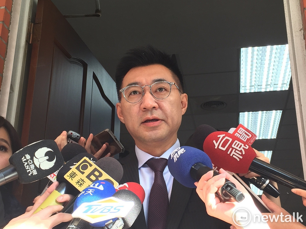 國民黨團總召江啟臣。 圖：趙婉淳／攝