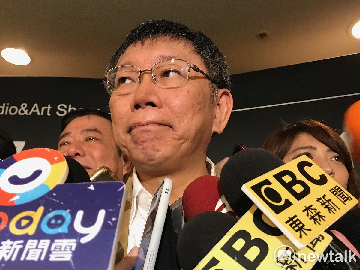 台北市長柯文哲。 圖：新頭殼資料照