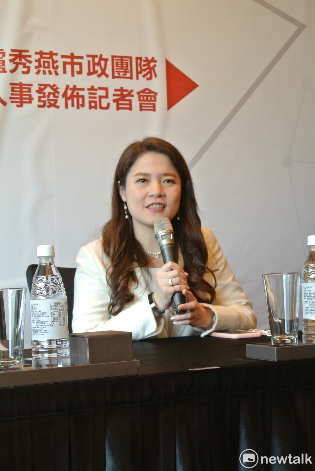 林筱淇說，台中市是她的第二故鄉。 圖：唐復年/攝