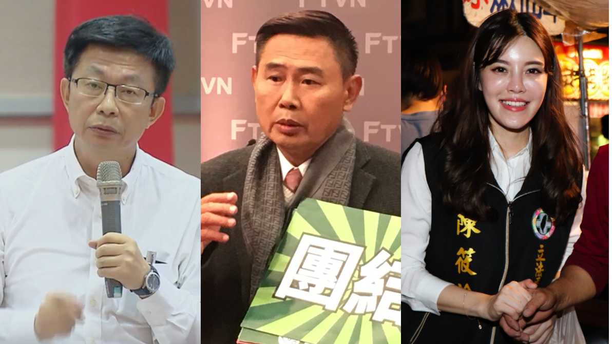 台南市第2選區立委補選，民進黨將由李俊毅、郭國文、陳筱諭共同角逐。 圖：曾鈺閔/製