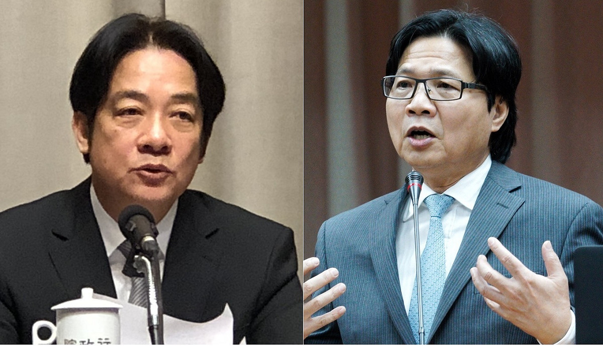 25日中午行政院長賴清德約見葉俊榮了解詳情，葉俊榮當面提出辭呈，而賴清德也火速簽准。 圖/新頭殼合成
