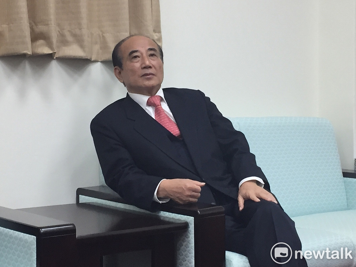 前立法院長、不分區立委王金平。 圖：趙婉淳／攝