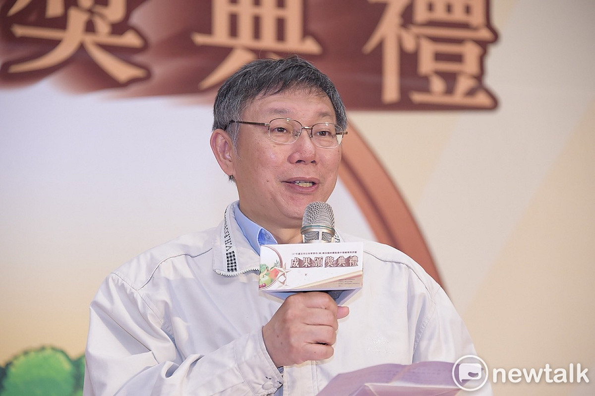 台北市長柯文哲。 圖：台北市政府 / 提供