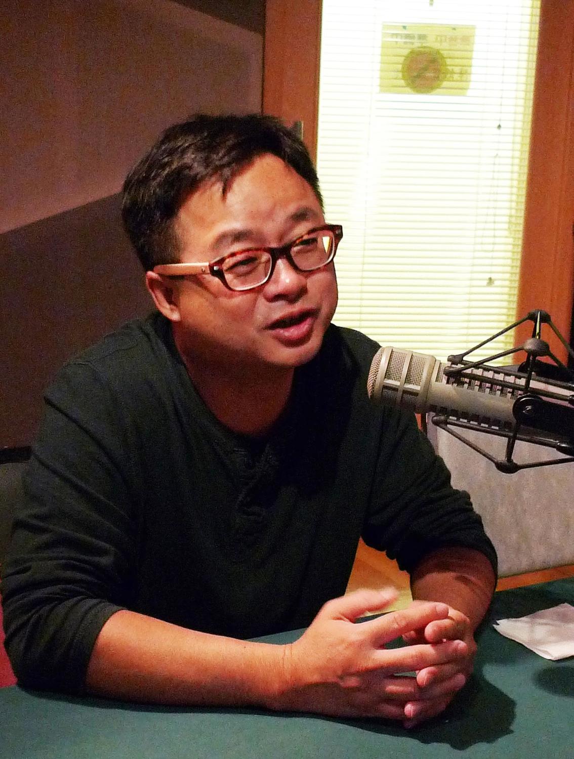羅文嘉日前上政論節目表示，認為目前黨內無人能取代蔡英文贏得2020大選。 圖:翻攝自羅文嘉臉書粉絲團