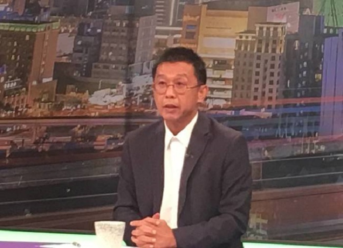 立委許智傑今(26) 日認為，國民黨內「4顆太陽」中，王金平「百分之百會選總統！」 圖：翻攝華視官網