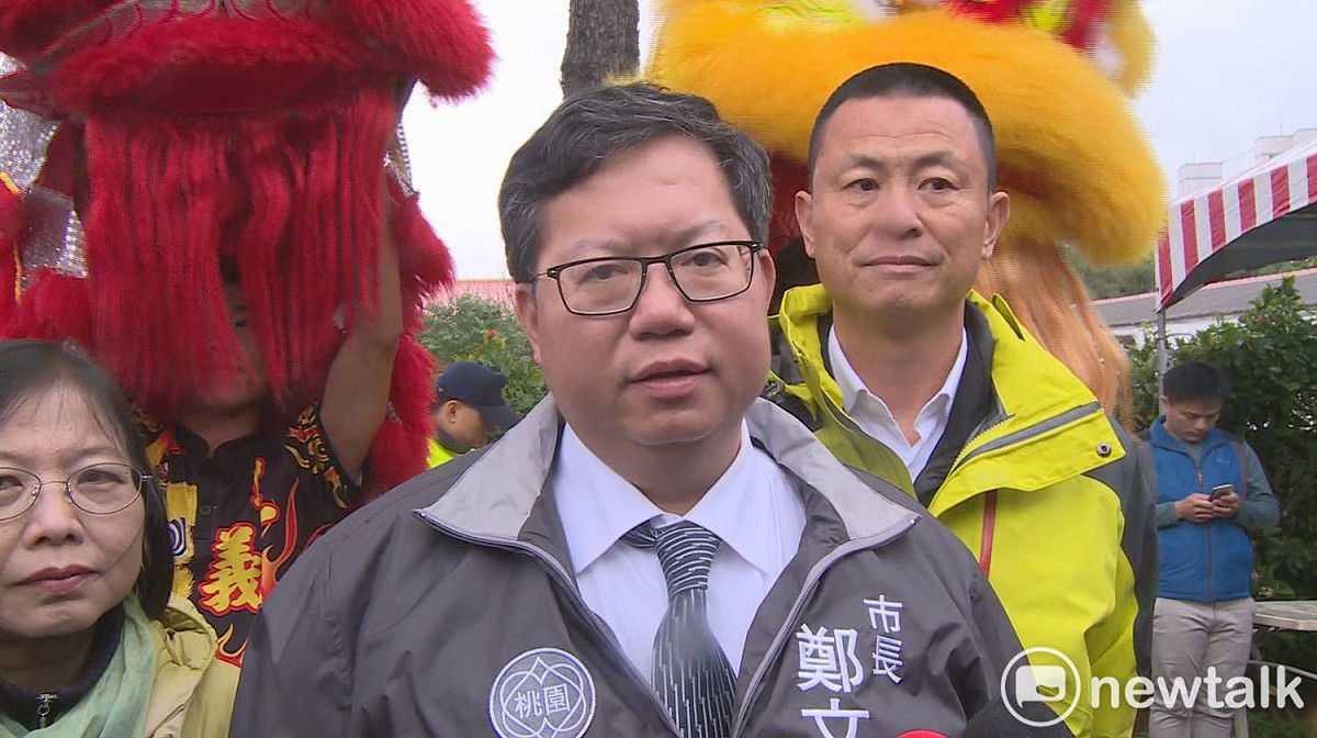 鄭文燦表示六都市長到政院開會氣氛很融洽，大家都有體認中央和地方要合作，建設才會快。 圖：林昀真/攝