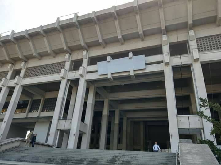 高雄市文化中心今年擴大辦理元旦升旗。 圖：孫家銘/攝